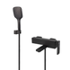 Смеситель для ванны с коротким изливом KOER KB-41009-05 (Цвет черный) (KR6018) KR6018 фото 1