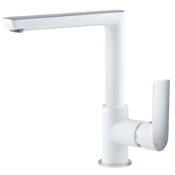 купить Змішувач для кухні HAIBA ALEX 018 NUT WHITE-CHROME (Колір білий хром) (HB9569) фото