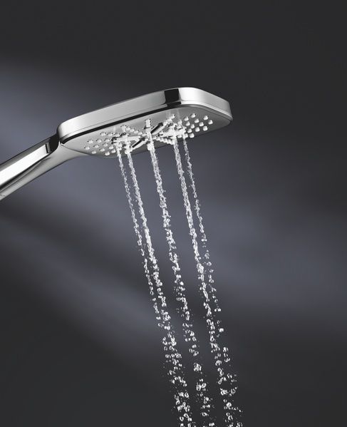 купити Ручний душ, 3 режими струменю Grohe Rainshower SmartActive (26550000) фото