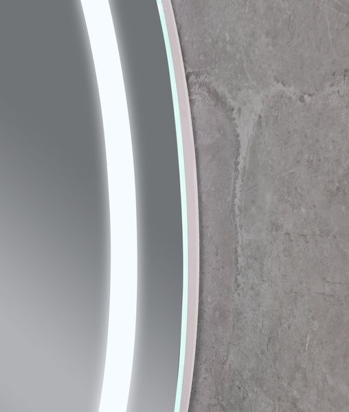 купить Дзеркало MIXXUS PLAIN MV02-50x70 з LED Touch, Anti-fog, димером, рег. яскравості, годинником (MI6010) фото