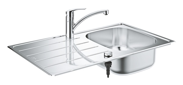 Комплект кухонної мийки і змішувача Grohe K200 (31565SD1) 31565SD1 фото
