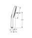 Ручний душ, 3 режими струменю Grohe Rainshower SmartActive (26550000) 26550000 фото 7