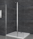 Душова перегородка Koer SR SP03-30x200-TR-01 Walk-In (рух.част) прозоре скло Easy Clean 8мм, хром (KR5399) KR5399 фото 4