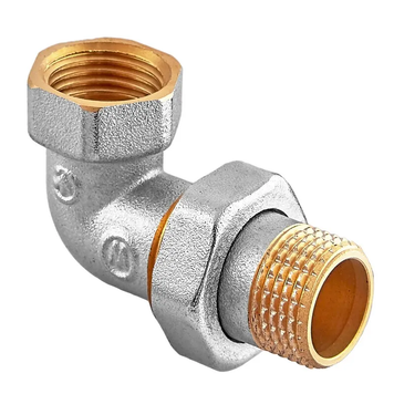купить Сгон американка угловой Waterpro WP702-15 - 1/2" (латунь) (WP3320) фото