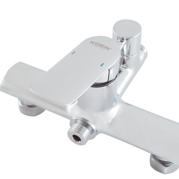 купить Душевая колонна со смесителем KOER KB-52028-01, 2 функции (Цвет хром) (KR5309) фото