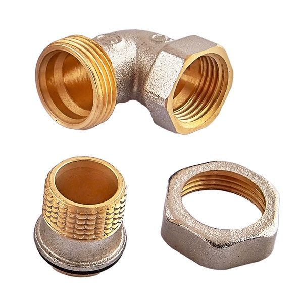 купить Сгон американка угловой Waterpro WP702-15 - 1/2" (латунь) (WP3320) фото