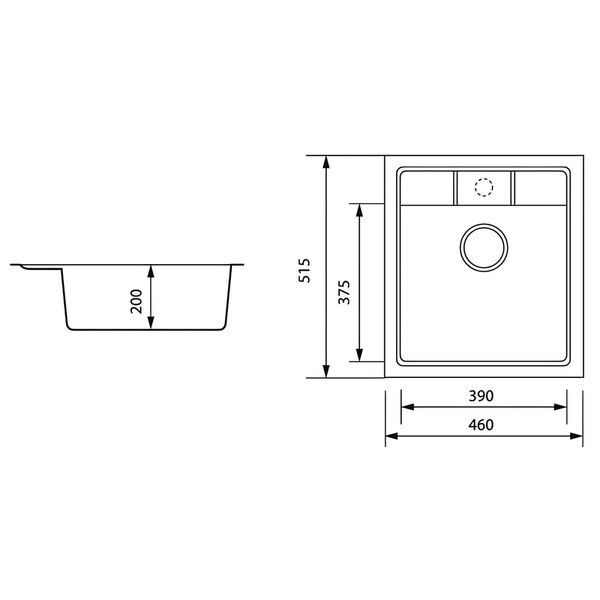 купить Мийка кухонна Zerix ZS-4651S-06 Бежева (ZX4565) фото