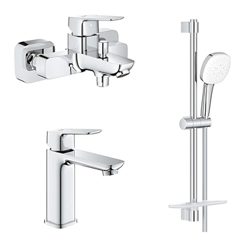 купити Комплект змішувачів для ванни Grohe Cubeo (UA125246M) фото