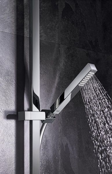 купить Душевый гарнитур со штангой, 1 режим струи Grohe Euphoria Cube (27936000) фото