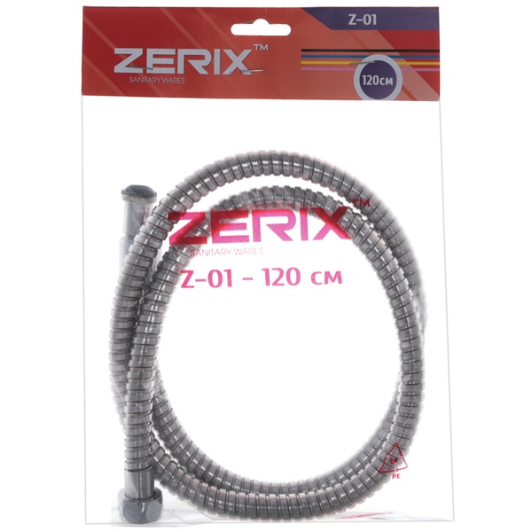 Шланг для гигиен. душа Zerix Chr.Z-01 (120 см) (ZX2821) ZX2821 фото