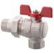 Кран з американкою Roho R106-075 - 3/4" кутовий (RO0090) RO0090 фото 2