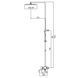 Душевая колонна со смесителем KOER KB-56007-04, 3 функции (Цвет хром+белый) (KR5159) KR5159 фото 1
