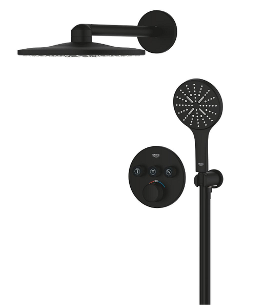 купить Душова система прихованого монтажу Grohe Grohtherm SmartControl з Rainshower SmartActive 310 (34863KF0) фото