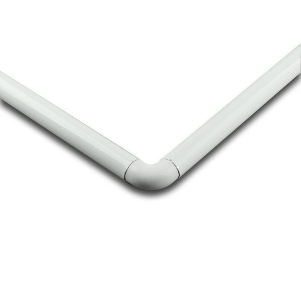 купити Штанга для шторки П-подібна універсальна Mixxus CRA-U-80x80x80 80x80x80cm, 80x160cm, 240cm (алюміній) (AC3592) фото