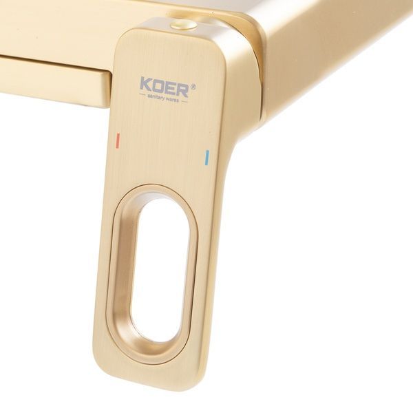 купити Душова колона зі змішувачем Koer KB-56031-12 3 функціі (Колір матове золото) (KR5974) фото
