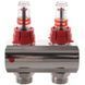 Колекторний блок з витратомірами Koer KR.1110-03 1"x3 ways (KR2640) KR2640 фото 2