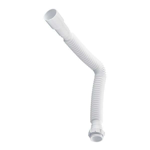 купити Гофротруба сполучна Zerix GN-01-A з накидною гайкою 1 1/2" (310-650 мм) (ZX5095) фото