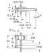 Смеситель для раковины скрытого монтажа Grohe BauLoop New (20289001) 20289001 фото 5