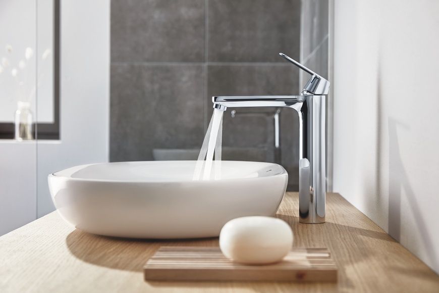 купити Змішувач на стільницю для раковини XL-розміру Grohe Eurosmart Cosmopolitan (23921000) фото