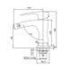 Змішувач для біде Koer KB-20007-05 (Колір чорний) (KR3459) KR3459 фото 1