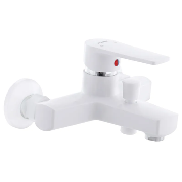 купити Змішувач для ванни PLAMIX Leo-009 White (без шланга і лійки) (PM0555) фото