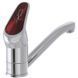 Смеситель для умывальника HAIBA MAGIC 004-15CM RED (Цвет хром) (HB0690) HB0690 фото 4