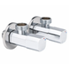 Кран кульовий для підключення сантехприладів Sanlux ST-501 - 1/2"x1/2" (SL2928) SL2928 фото 1