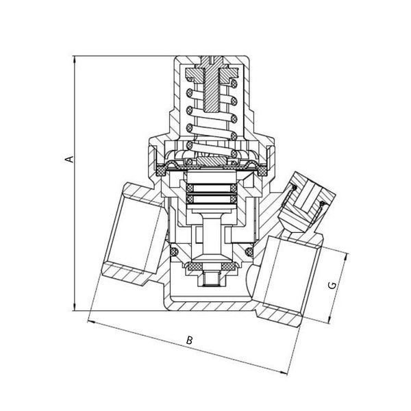 купить Редуктор давления Koer KR.1253 3/4&rdquo; (KR2666) фото