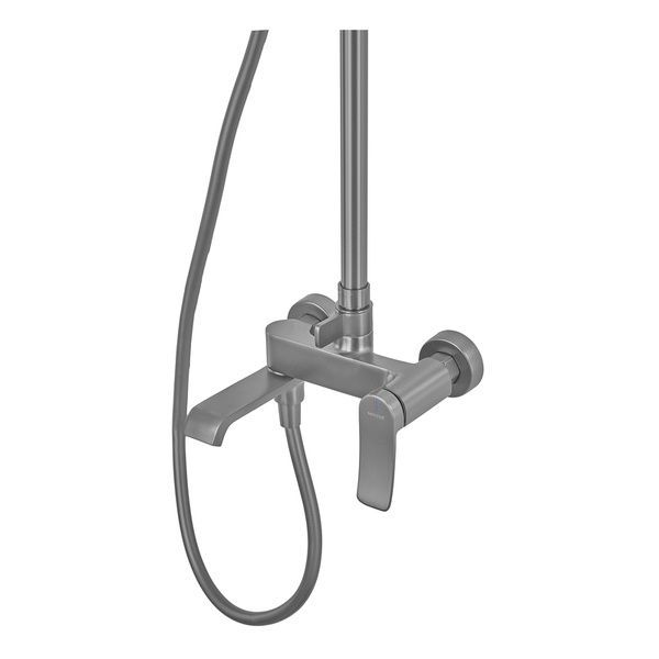купить Душевая колонна MIXXUS PREMIUM DALI 009-J GRAPHITE со смесителем (Цвет графит) (MI6760) фото