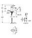 Смеситель для раковины с гигиеническим душем Grohe Eurosmart New (23124003) 23124003 фото 3