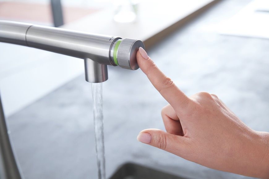 купити Змішувач для кухні з висувним виливом Grohe Zedra SmartControl (31593DC2) фото