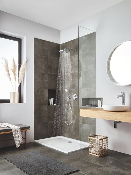 купить Смеситель скрытого монтажа с термостатом Grohe Grohtherm Convent. Concealed (24076000) фото