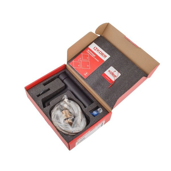 купить Смеситель для умывальника KOER KB-10029-05 (Цвет черный) (KR5487) фото