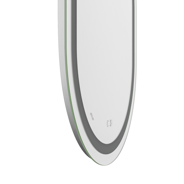 купить Дзеркало MIXXUS PREMIUM ELLIPSE MV05-90x70-REVERSE з LED Touch, Anti-fog, димером (3-6,5kK) (MP6644) фото