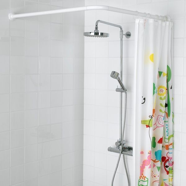 купити Штанга для шторки кутова Mixxus CRA-A-90x90 90x90cm (алюміній) (AC3591) фото