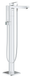 Напольный смеситель для ванны Grohe Eurocube (23672001) 23672001 фото 1
