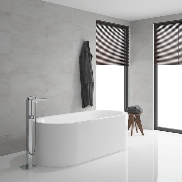 купить Напольный смеситель для ванны Grohe Eurocube (23672001) фото
