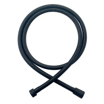 купити Шланг для душу Koer KB-0802-150-05 BLACK (обплетення нерж., 150 см) Колір чорний (KR4841) фото