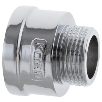 купити Перехідник (коннектор) 3/4 "х1" (хром) Koer KF.A0810.CHR (KF0136) фото