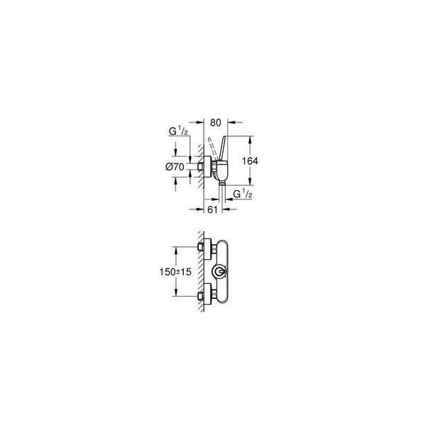 купить Смеситель для душа Grohe Eurodisc Joy (23430LS0) фото
