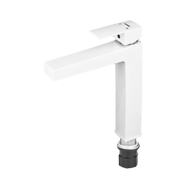 купити Змішувач для умивальника Plamix Kubus-001 HIGH SET White (з підведенням) (PM0672) фото