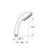 Ручний душ, 3 режими струменю Grohe New Tempesta Classic (28419002) 28419002 фото 2
