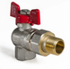 Кран з американкою 1/2" (Koer KR.228) кутовий (KR0016) KR0016 фото 1