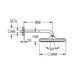 Верхній душ з кронштейном до стіни Grohe Tempesta 250 Cube з WaterSaving (266872430) 266872430 фото 2