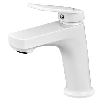 купить Змішувач для умивальника Plamix Lucas-001 SET White з підведенням (PM0706) фото