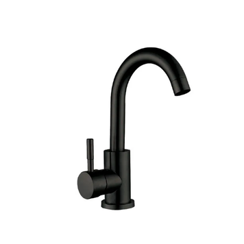 купить Змішувач для умивальника Champion SUS-011-B Black з нерж. сталі SUS304 (кол.чорний) (CH0346) фото