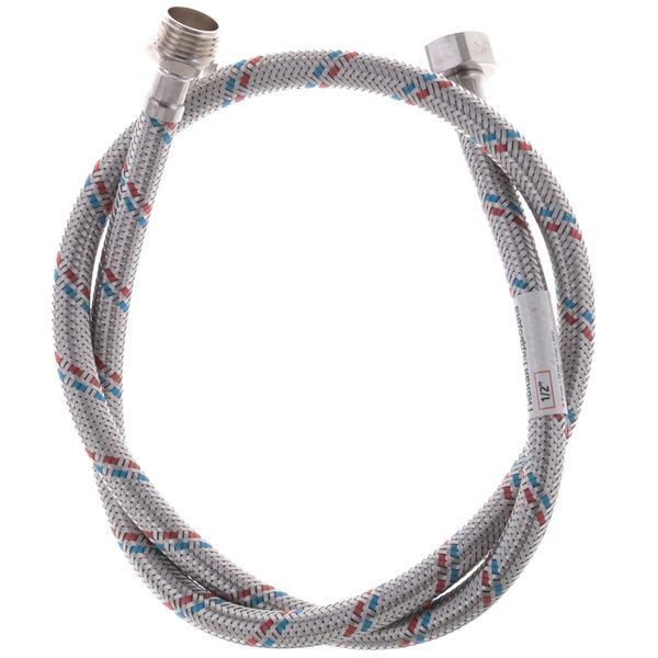 купить Гибкий шланг для подключения воды гайка 1/2'' - Штуцер 1/2'' (100 см) Zerix (ZX1565) фото