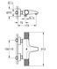 Змішувач для ванни з термостатом Grohe Grohtherm 1000 Performance (34779000) 34779000 фото 4