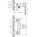 Смеситель для душа HAIBA ENIO 003 (Цвет хром) (HB0863) HB0863 фото 4