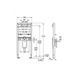 Інсталяція для раковини із вбудованим сифоном Grohe Rapid SL (38625001) 38625001 фото 2